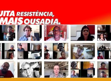 “Em meio ao caos, a retomada democrática se faz essencial em 2022. Há uma onda de esperança”, apontam deputada federal e médico sanitarista na Reunião Colegiada do Sinergia CUT