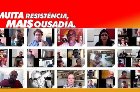 “Em meio ao caos, a retomada democrática se faz essencial em 2022. Há uma onda de esperança”, apontam deputada federal e médico sanitarista na Reunião Colegiada do Sinergia CUT