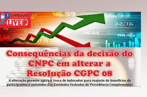 Sinergia CUT realiza live para esclarecer trabalhadores sobre as consequências da decisão do CNPC em alterar a Resolução CGPC 08