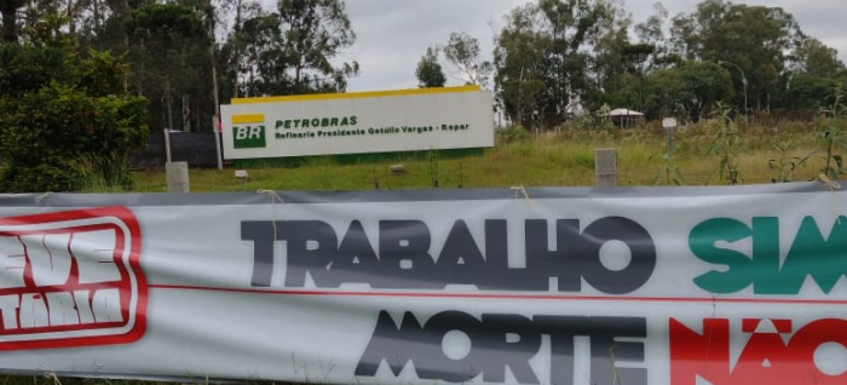 Parada para manutenção na Repar pode causar cem mortes por Covid-19