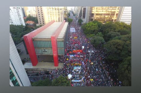 Atos em diversas cidades paulistas e na capital marcam o #29MForaBolsonaro