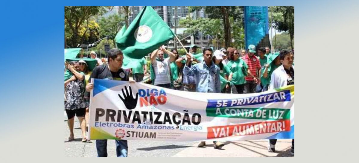 Privatização da Eletrobras ‘é uma negociata’, diz dirigente da CNU