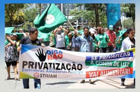 Privatização da Eletrobras ‘é uma negociata’, diz dirigente da CNU