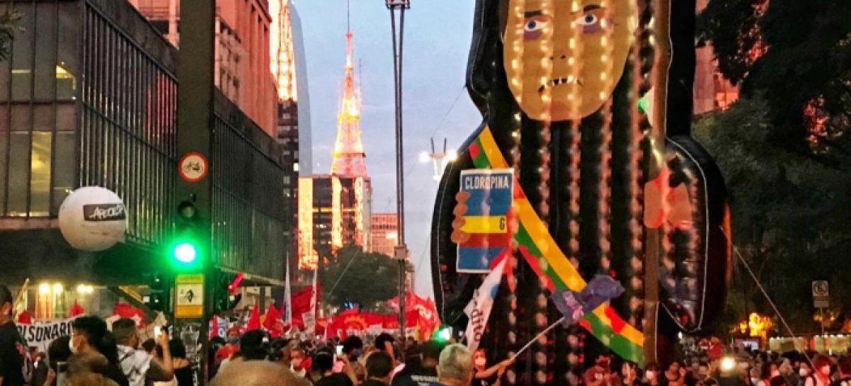 Mais de 420 mil pessoas foram às ruas pelo ‘fora, Bolsonaro”, vacinas e auxílio