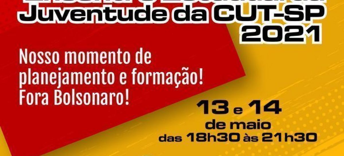 Jovens sindicalistas organizam encontro nos dias 13 de 14 de maio