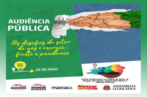 Audiência Pública trata sobre os desafios do setor de gás e de energia frente à pandemia