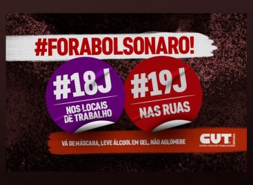 Confira onde vai ter atos ‘fora, Bolsonaro’, pelos R$ 600 e vacinas nos dias 18 e 19
