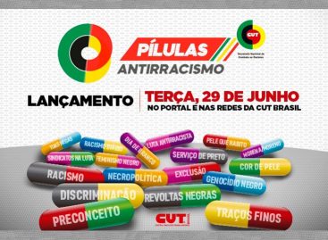 CUT lança pílulas antirracistas para dialogar e despertar a luta contra o racismo