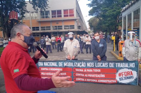 Sérgio Nobre, presidente da CUT, convoca trabalhadores para os atos Fora Bolsonaro