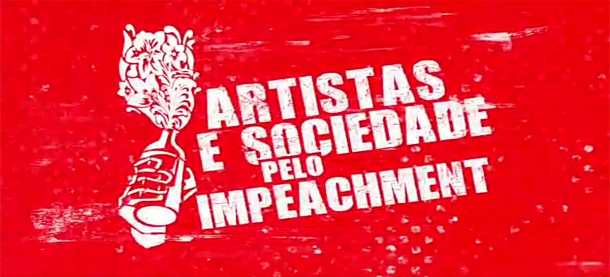 Artistas gravam vídeo pedindo impeachment de Bolsonaro e reforçam mobilização do 24J