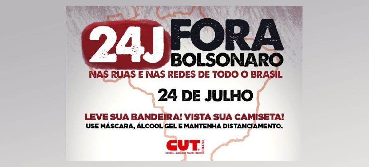 Sábado é dia de ir para as ruas lutar contra os crimes de Bolsonaro