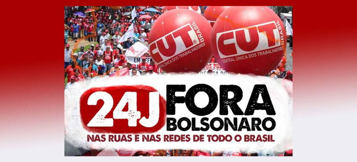 Mais de 200 atos “Fora Bolsonaro” foram confirmados no Brasil e mundo neste #24J
