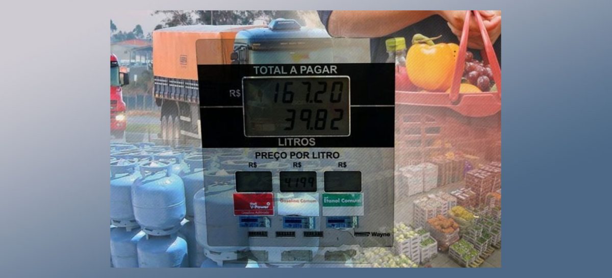 Reajuste de combustíveis impacta na inflação e corrói poder de compra das famílias