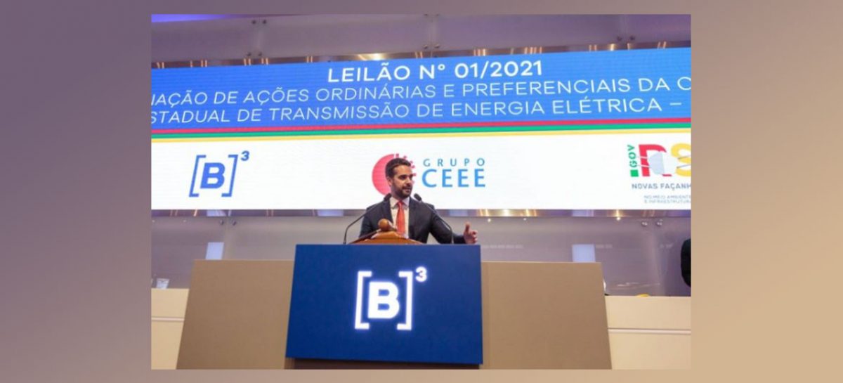 Em leilão de privatização, Eduardo Leite entrega CEEE-T para CPFL Energia