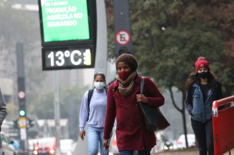 Maior frio do ano derruba temperaturas até no Norte e no Nordeste essa semana