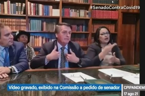 Em vídeo, Bolsonaro admite ter editado documento sobre mortes pela covid-19