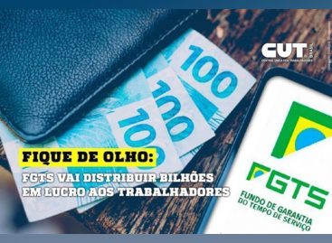 FGTS vai distribuir para trabalhadores formais R$ 8,129 bilhões do lucro de 2020