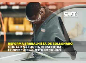 MP 1045: Cortar valor da hora extra é inconstitucional, afirma Sergio Nobre