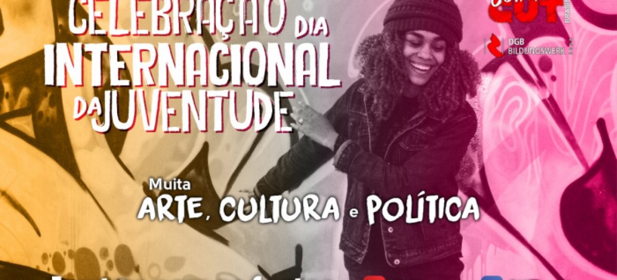 Live da CUT no Dia Mundial da Juventude debate formação de novas lideranças