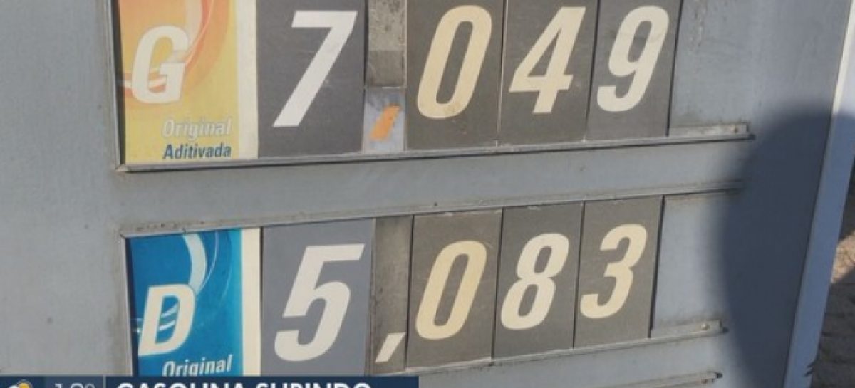 Preço da gasolina explode e já custa mais de R$ 7 em algumas cidades do país