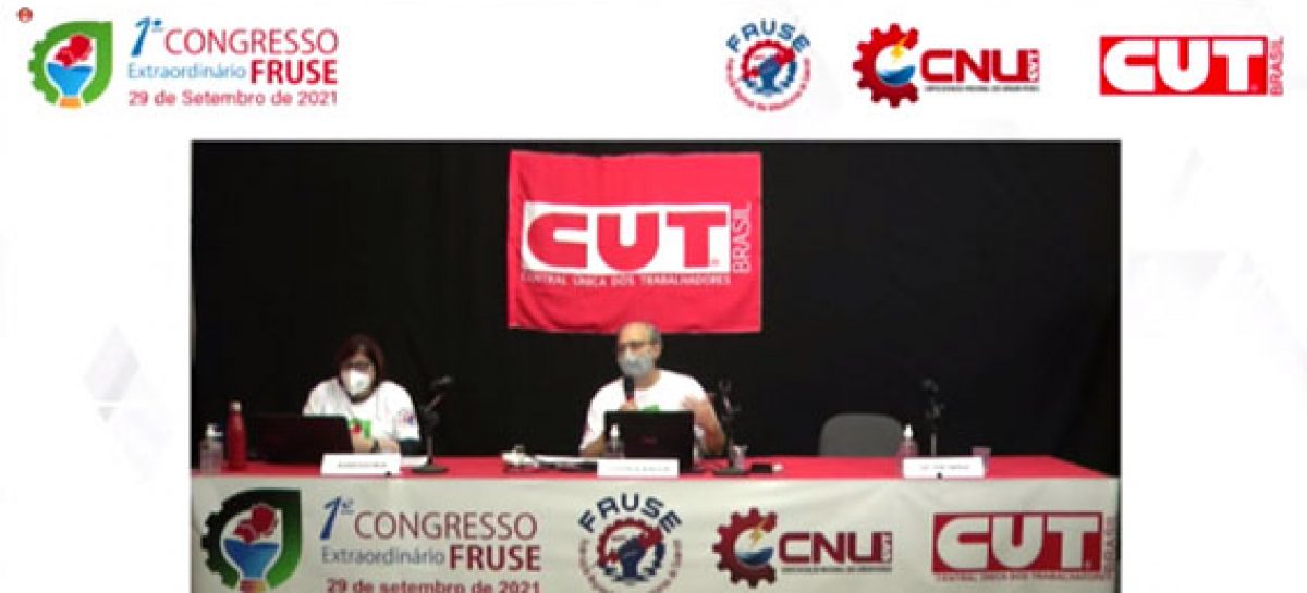 Congresso Extraordinário da Fruse começa com debates sobre desafios do ramo urbanitário, análise de conjuntura e busca de alternativas paras as lutas do movimento sindical