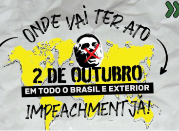 #ForaBolsonaro: Já tem atos marcados em quase 100 cidades do Brasil e do exterior