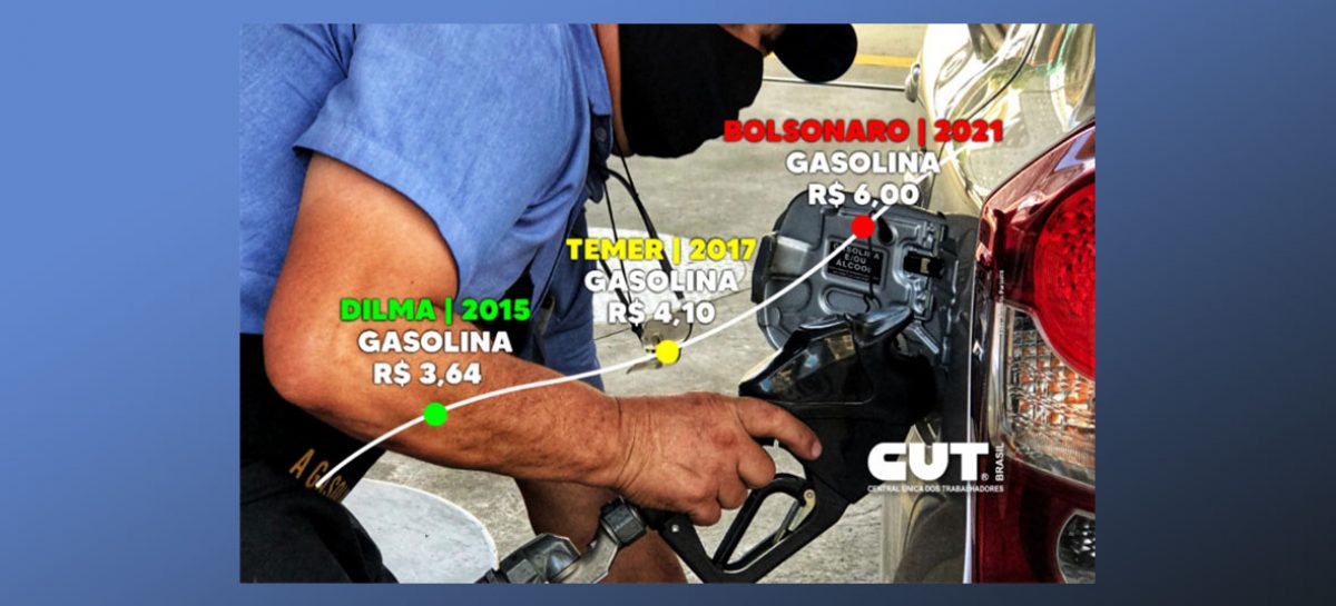 Entenda por que Bolsonaro e Temer são os culpados pela alta dos combustíveis