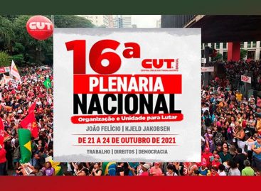 16ª Plenária da CUT definirá estratégia da Central em defesa dos trabalhadores