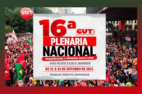 Estratégia de luta dos trabalhadores é tema da 16ª Plenária da CUT, diz Sérgio Nobre