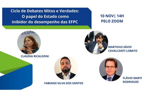 Anapar realiza ciclo de debates sobre fundos de pensão e o papel do estado no desempenho das EFPC