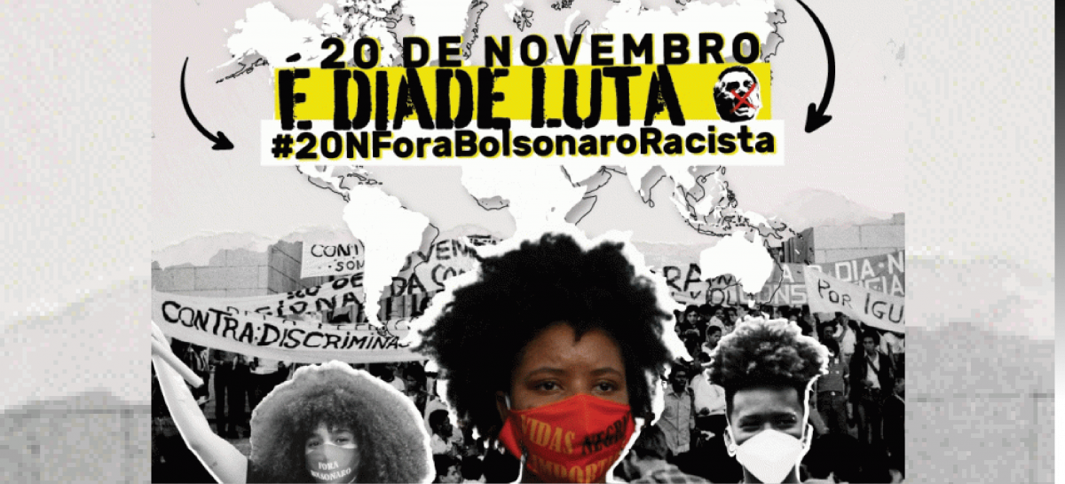 Feriado da Consciência Negra será de protestos #ForaBolsonaro. Veja onde tem atos