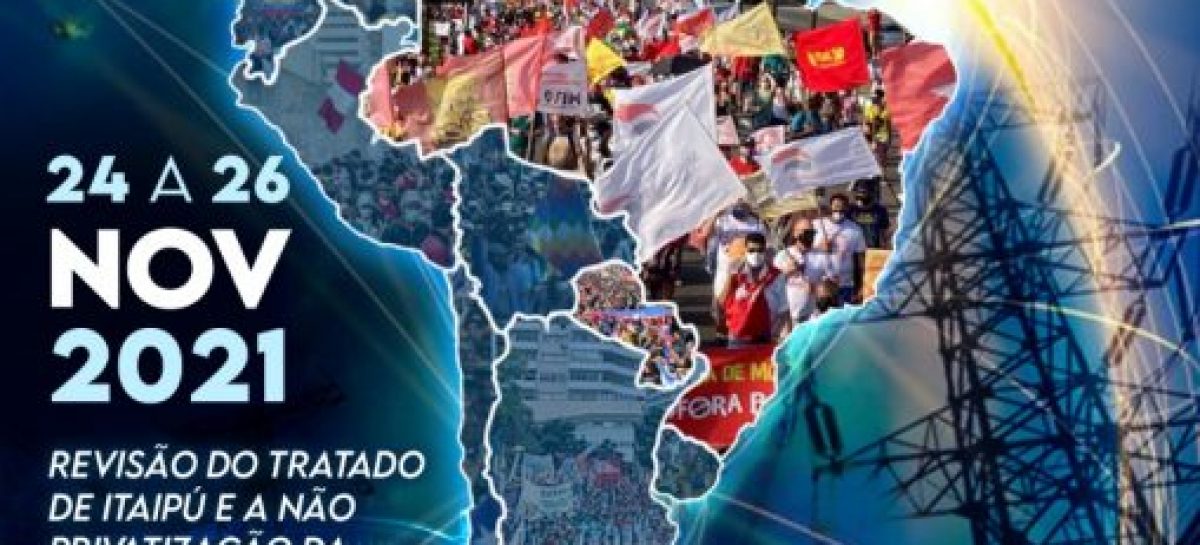 Soberania elétrica é tema de seminário com organizações do Brasil e Paraguai