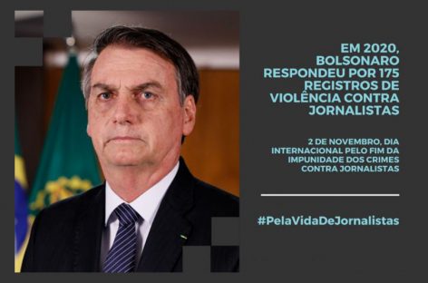 Pelo direito do trabalhador de imprensa informar sem sofrer represálias