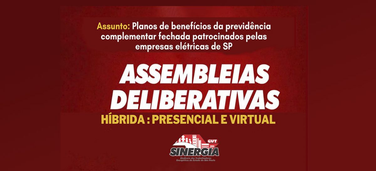 Sinergia CUT promove assembleias decisivas para garantir planos de previdência para trabalhadores da ativa, aposentados e pensionistas, preservando direitos históricos