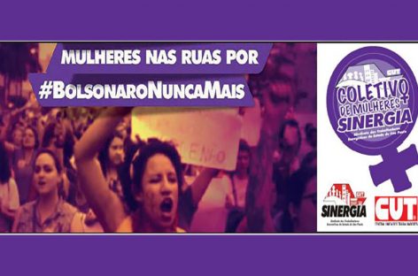 Mulheres realizam atos contra Bolsonaro em todo o Brasil neste sábado (4)