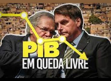 Dupla Bolsonaro/Guedes fracassa, PIB cai 0,1%  e país entra em recessão técnica