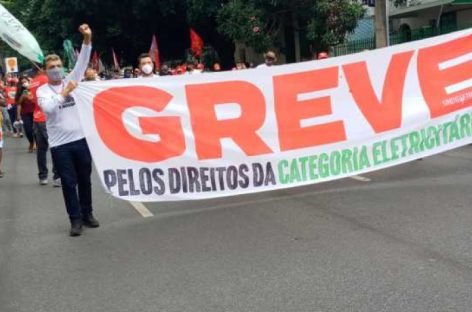Trabalhadores da Cemig entram no 3º dia de greve e nada de Zema negociar pauta