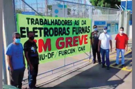 Furnas: 5º dia de greve e eletricitários de outras subsidiárias decidem também por paralisação
