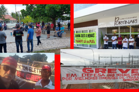 Eletricitários de todo o país em greve por tempo indeterminado: por direitos e contra a privatização da Eletrobras