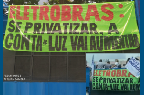 Eletricitários continuam na luta por #EletrobrasPública