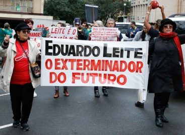 Eduardo Leite é o pior governador que o RS já teve, diz nota da CUT e centrais