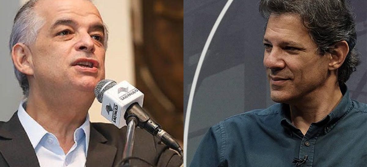 Na disputa pelo governo de São Paulo, Haddad lidera primeiro turno e vence em todos os cenários