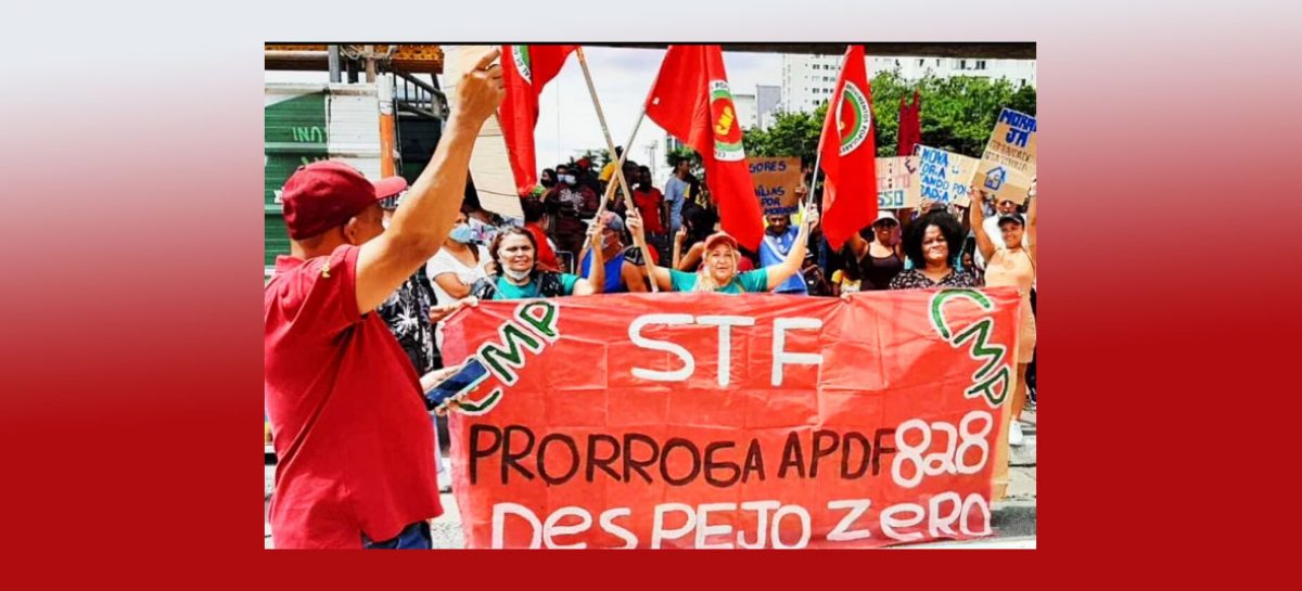 Mobilização social conquista prorrogação do Despejo Zero pelo STF