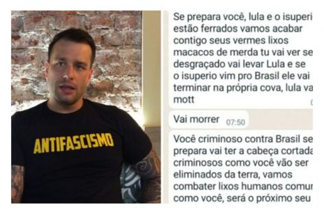 Nazistas marcam data para assassinar Leonel Radde e prometem fazer o mesmo com Lula