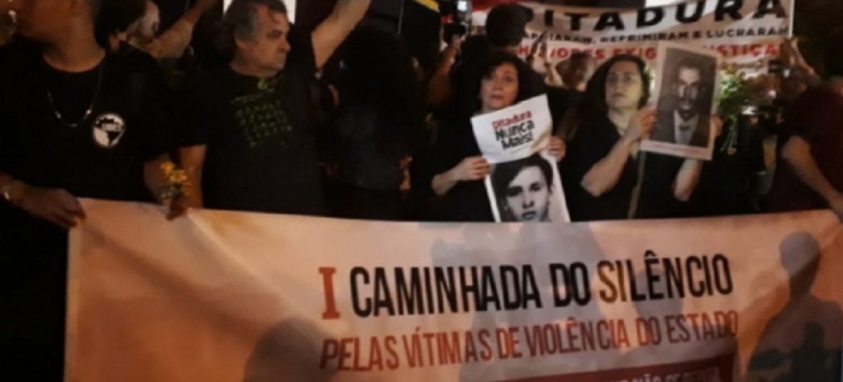Nos 58 anos do golpe, Caminhada do Silêncio repudia violência de Estado e impunidade