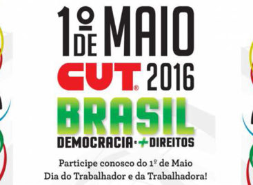 1º de MAIO: DIA DO TRABALHADOR!