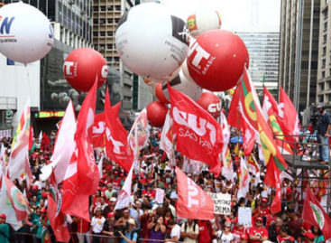 Atos de 1º de Maio ecoam “Fora Temer” e repúdio a reformas