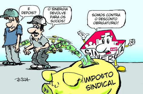Sindicato entra com pedido de tutela antecipada para impedir o desconto compulsório do Imposto Sindical