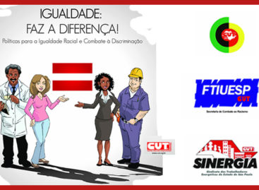 Coletivo de Combate ao Racismo da CUT subsede Campinas lança cartilha Igualdade Faz a Diferença