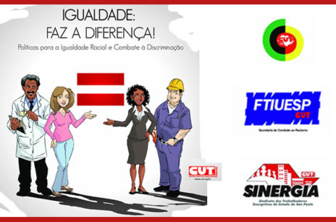 Coletivo de Combate ao Racismo da CUT subsede Campinas lança cartilha Igualdade Faz a Diferença